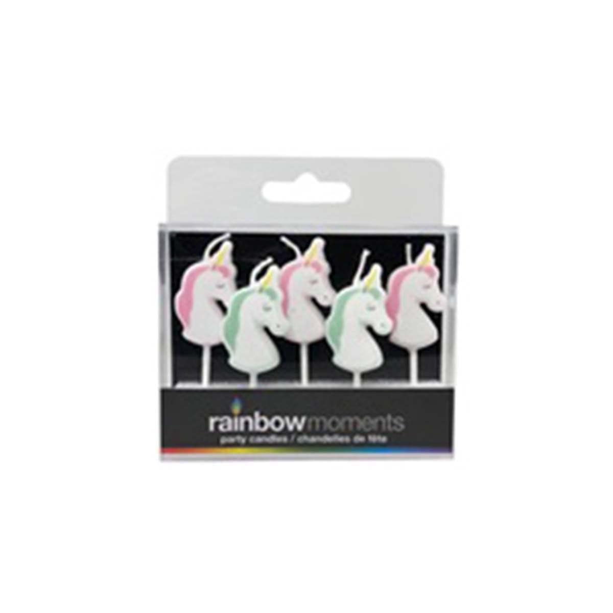 Buy Cake Supplies Unicorn Shape Candle 5/pkg sold at Party Expert