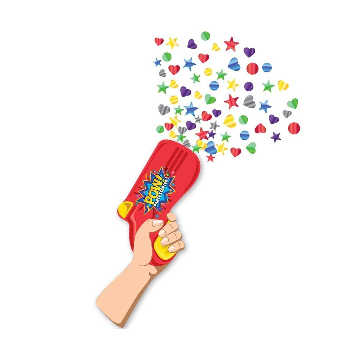 Lot De 8 Canons à Confettis - Tubes Miniatures Pour Fêtes Et Remises De Diplôme