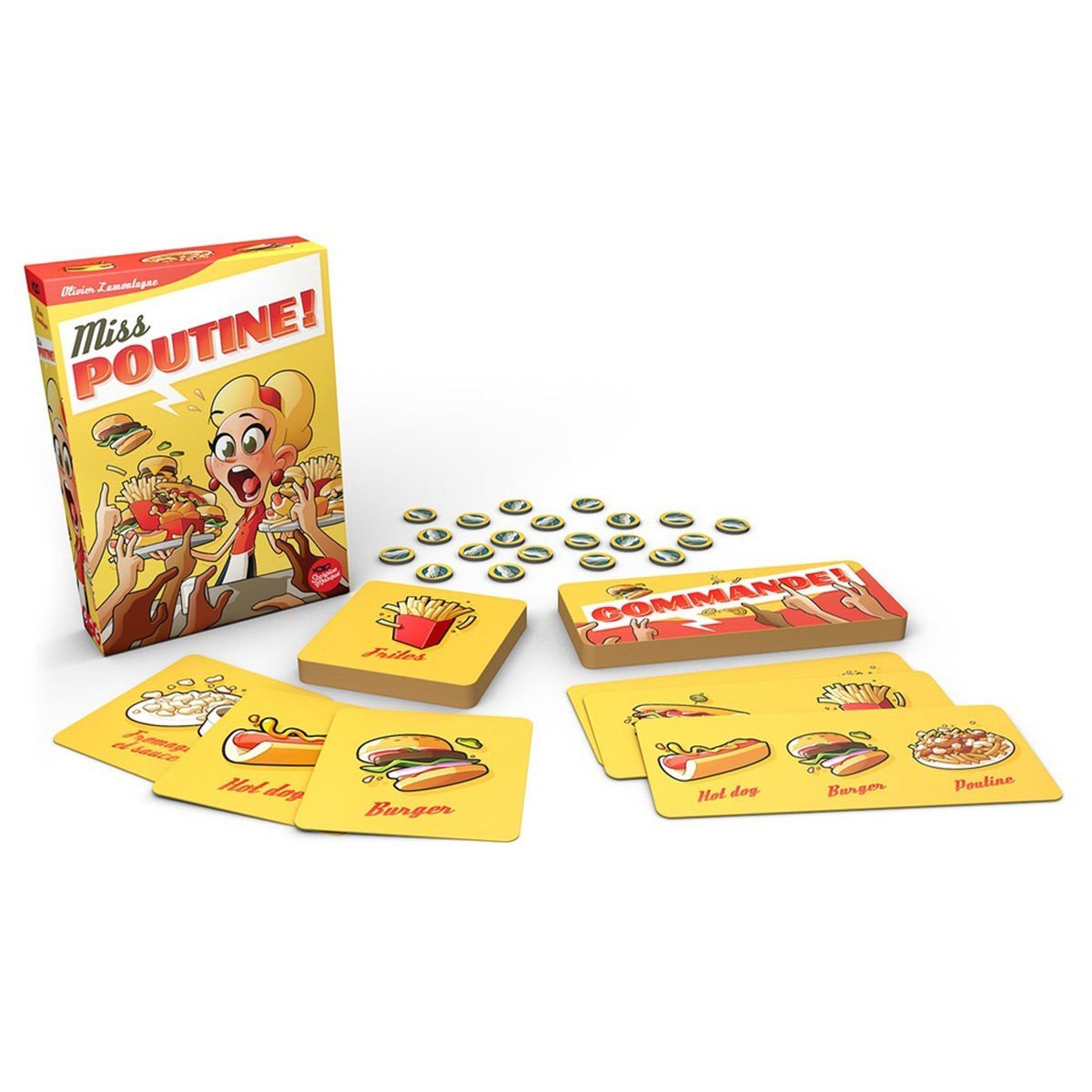 GROUPE RANDOLPH INC. Toys & Games Miss Poutine Game - French Version 807658000068