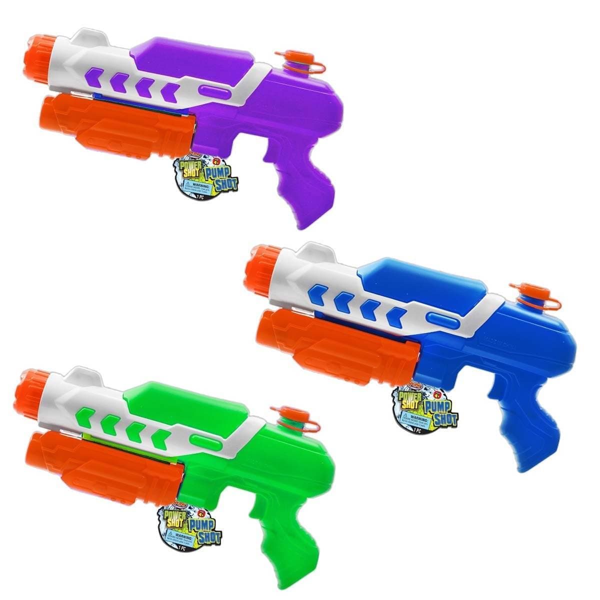 Buy Summer Water Gun Pump Shot, Assortment, 1 Count sold at Party Expert