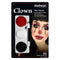 Buy Costume Accessories Clown Tri-Color makeup palette sold at Party Expert