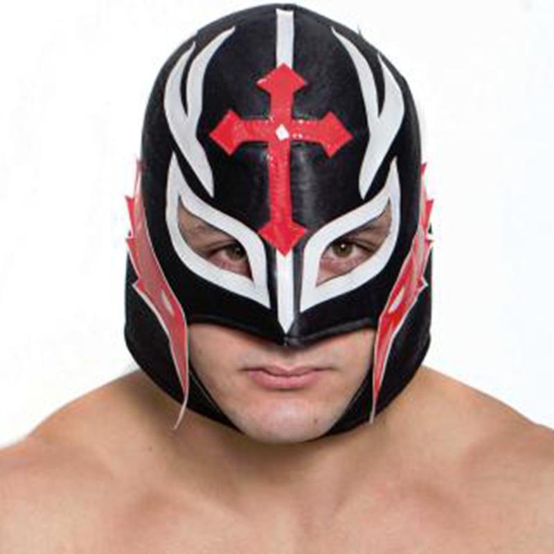 Buy Costume Accessories Mexican wrestling mask with cord ties sold at Party Expert