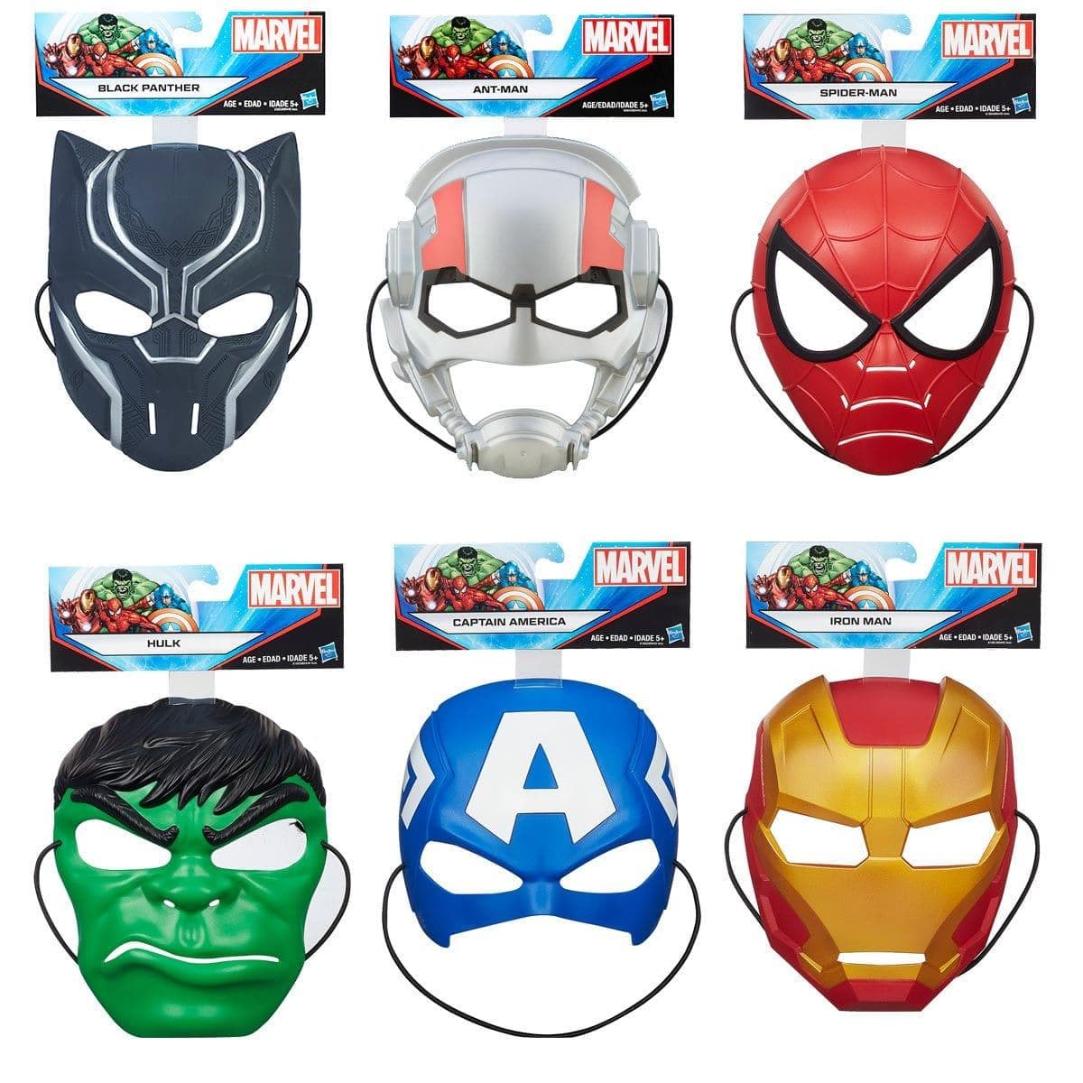 Buy Costume Accessories Avengers plastic mask sold at Party Expert