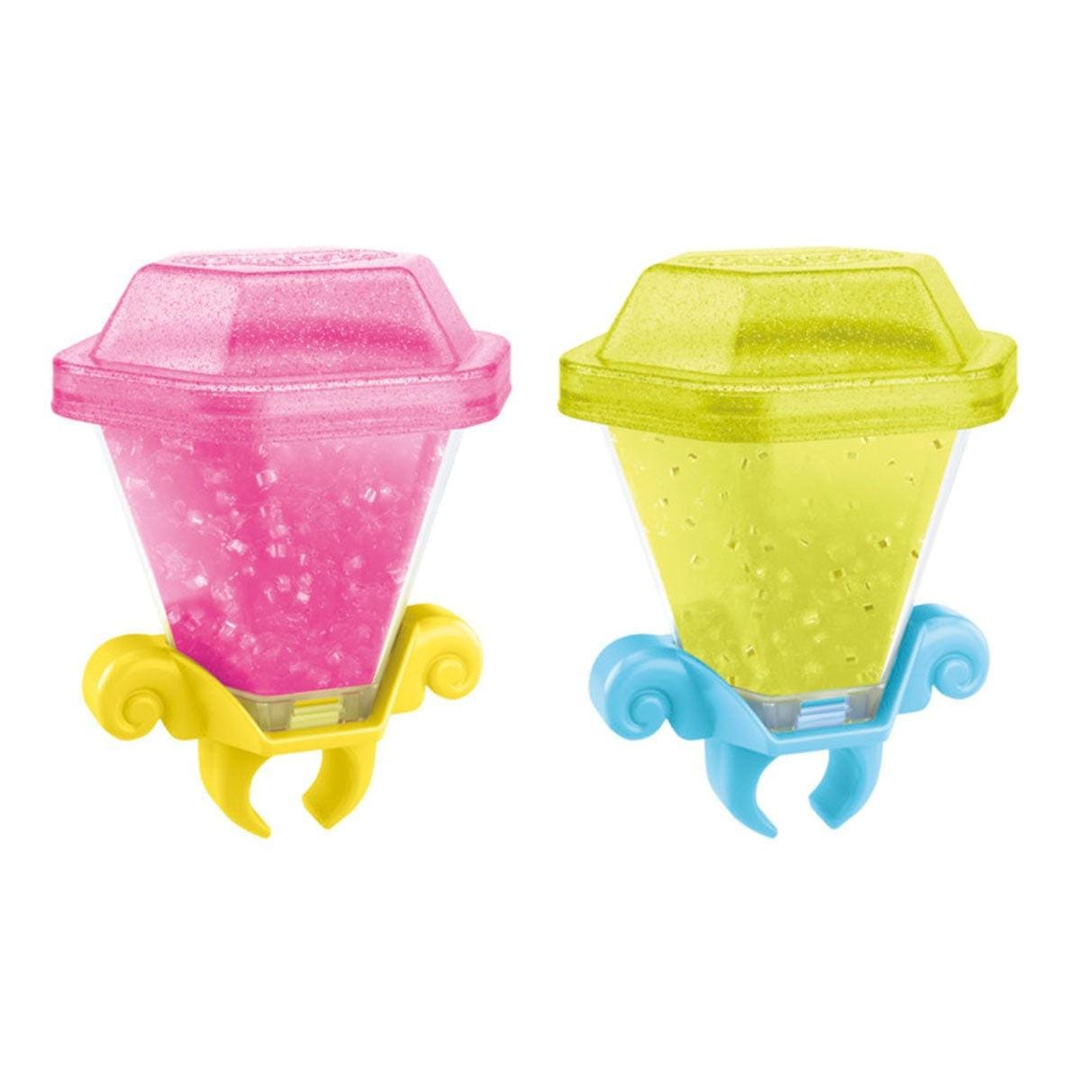 HASBRO Everyday Entertaining Play-Doh-Crystal Crunch Gem Dazzlers Pineapple and Cupcake Scented
