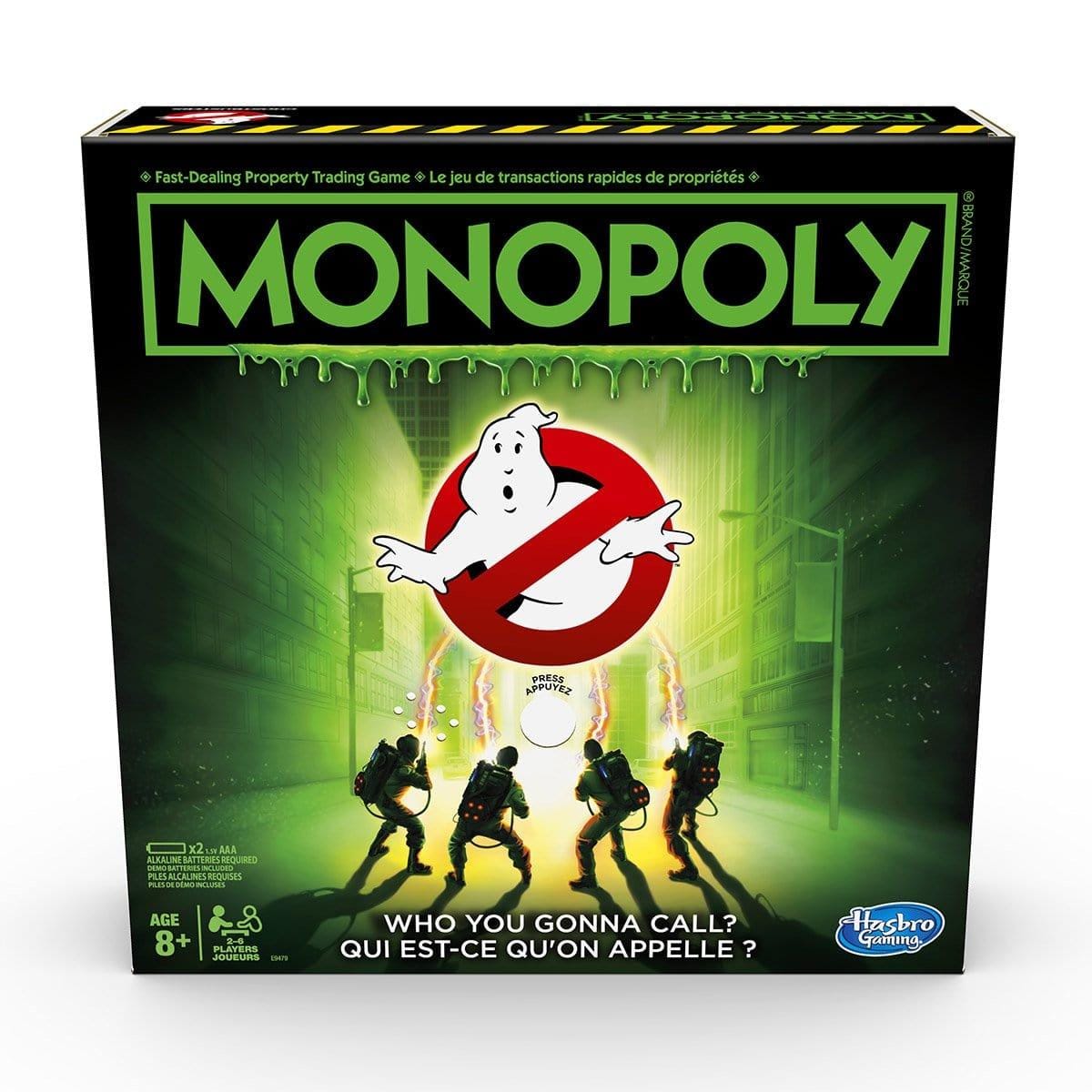 Buy Games Monopoly Ghostbusters sold at Party Expert