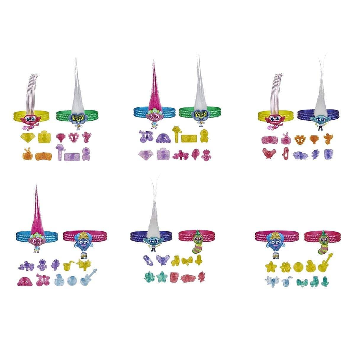 Buy Games Trolls World Tour charm bracelet, Assortment, 1 Count sold at Party Expert