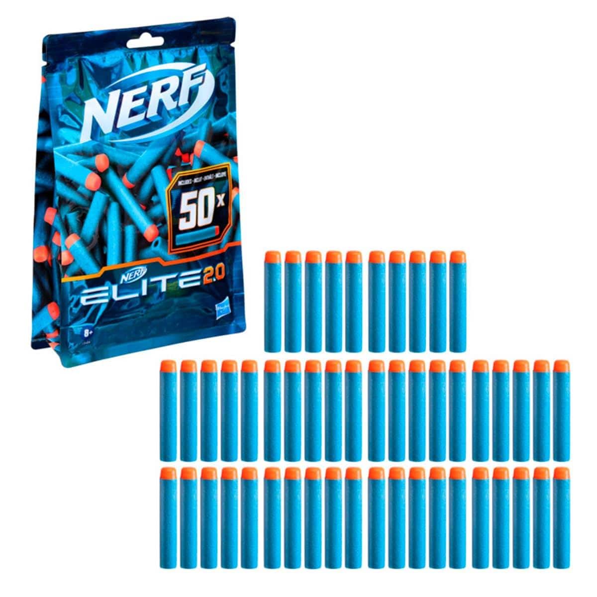 HASBRO Toys & Games Nerf Elite Refill, 50 Count
