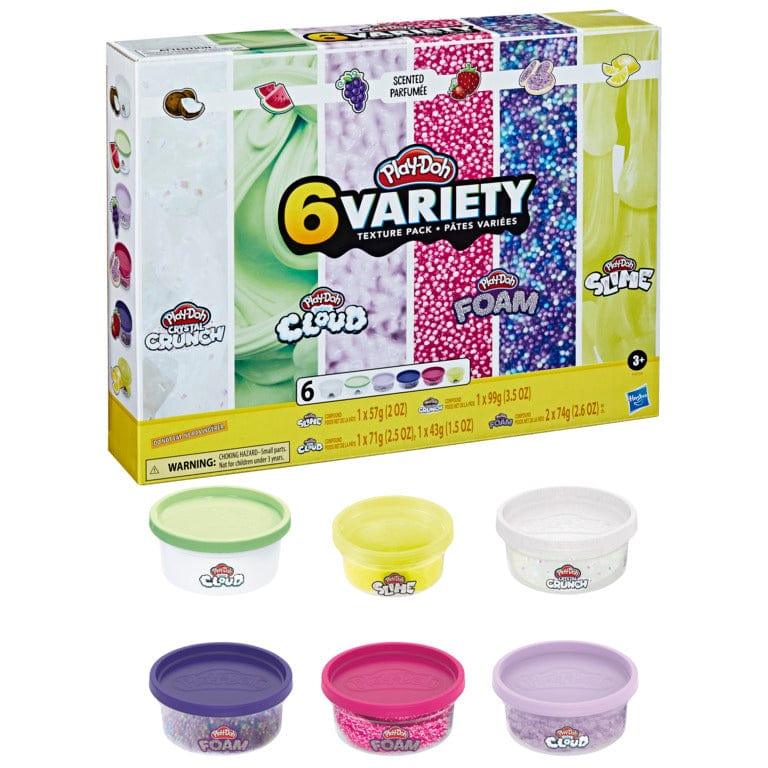 HASBRO Toys & Games Play-Doh 6 Textured Variety Pack Of Slime