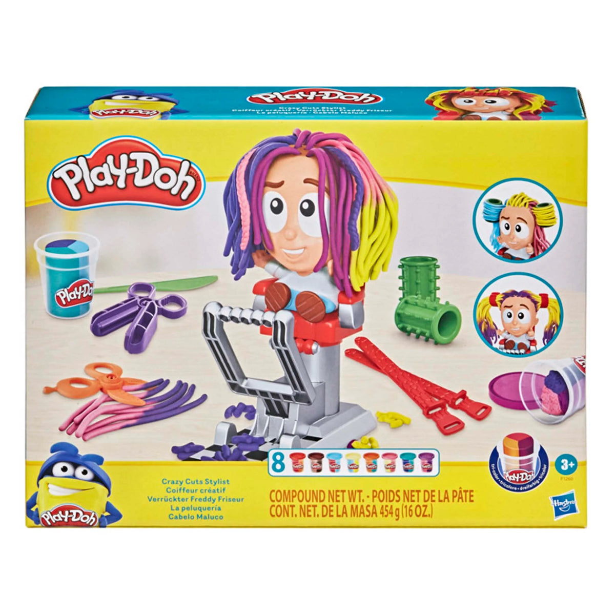 HASBRO Toys & Games Play-Doh Crazy Cuts Stylist Hair Salon, 1 Count
