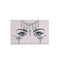 HONGFAN Costume Accessories Silver Goddess Face Art Crystal Stickers 810077657201