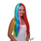 IMPORTATIONS JOLARSPECK INC Costume Accessories Primary Rainbow Wig for Adults 888368310241