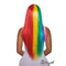 IMPORTATIONS JOLARSPECK INC Costume Accessories Primary Rainbow Wig for Adults 888368310241