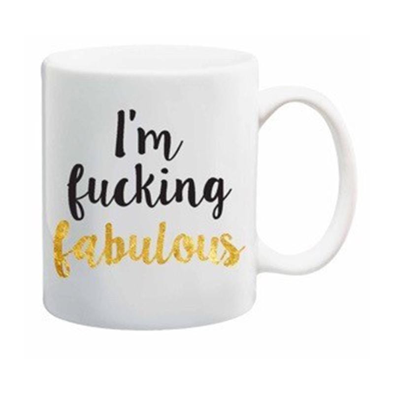 Buy Novelties Mug - Iâ€™m Fucking Fabulous sold at Party Expert