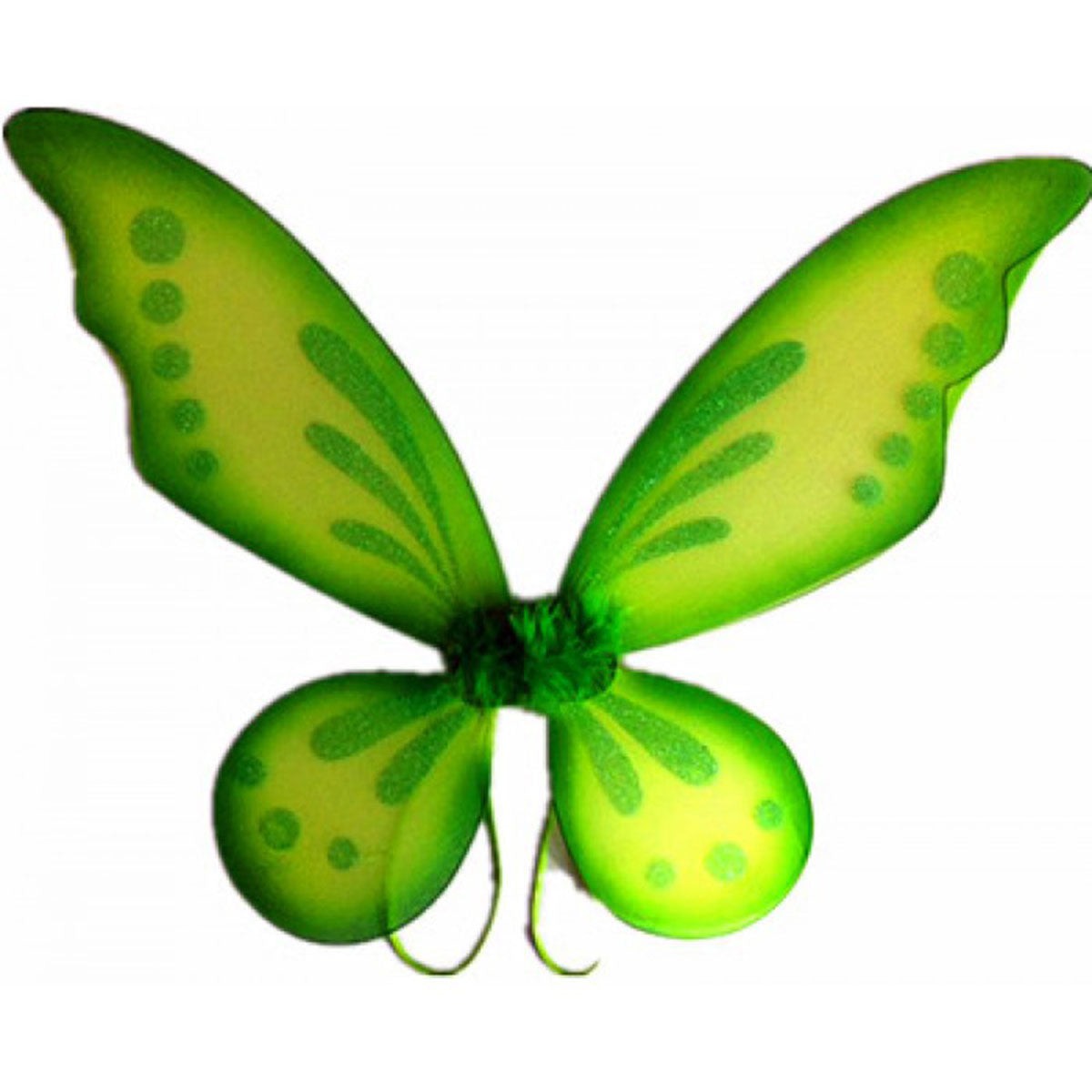 IVY TRADING INC. Costume Accessories Green Twinkle Fairy Wings for Kids 8336052261307
