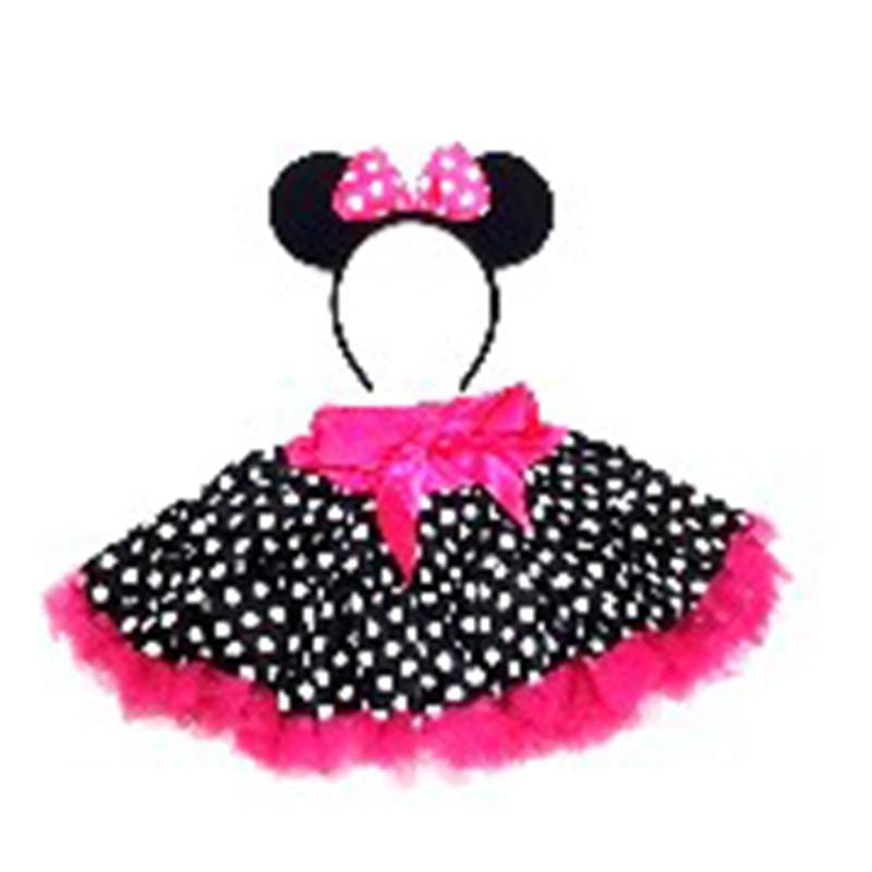 Buy Costume Accessories Minnie Mouse baby tutu & headband set for girls sold at Party Expert