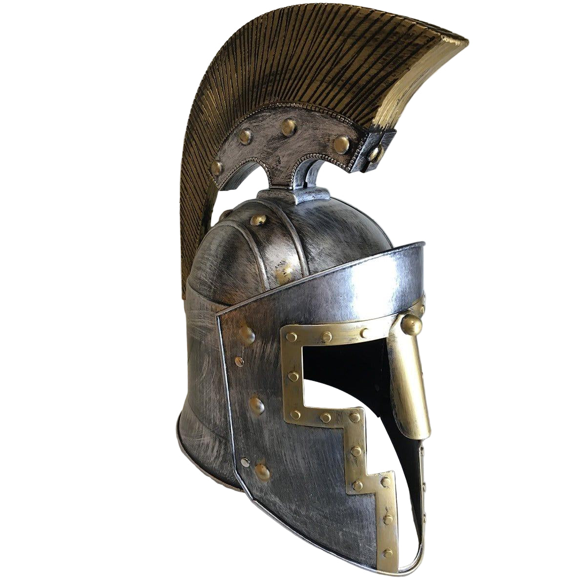 Buy Costume Accessories Roman gladiator helmet for adults sold at Party Expert