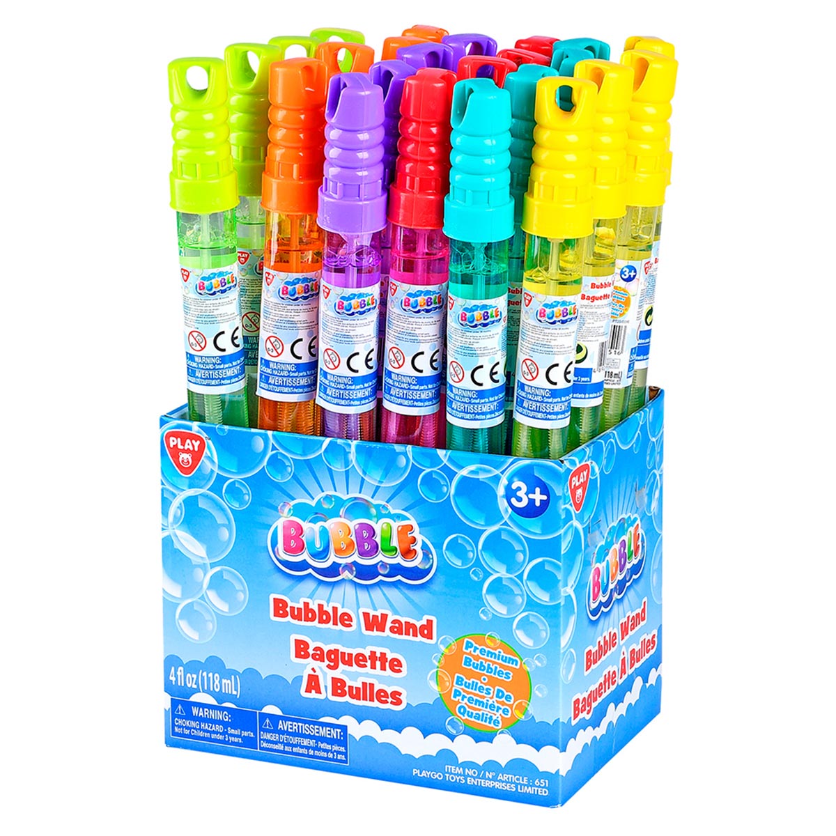 JOUET K.I.D. INC. Novelties Bubbles Wand, Assortiment, 1 Count 4892401006516