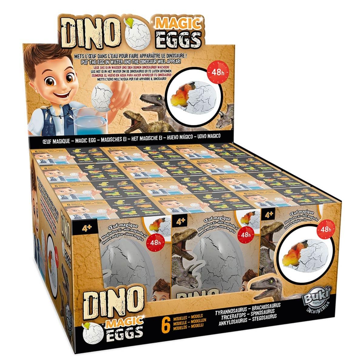 JOUET K.I.D. INC. Toys & Games Dino Magic Eggs, Assortment, 1 Count