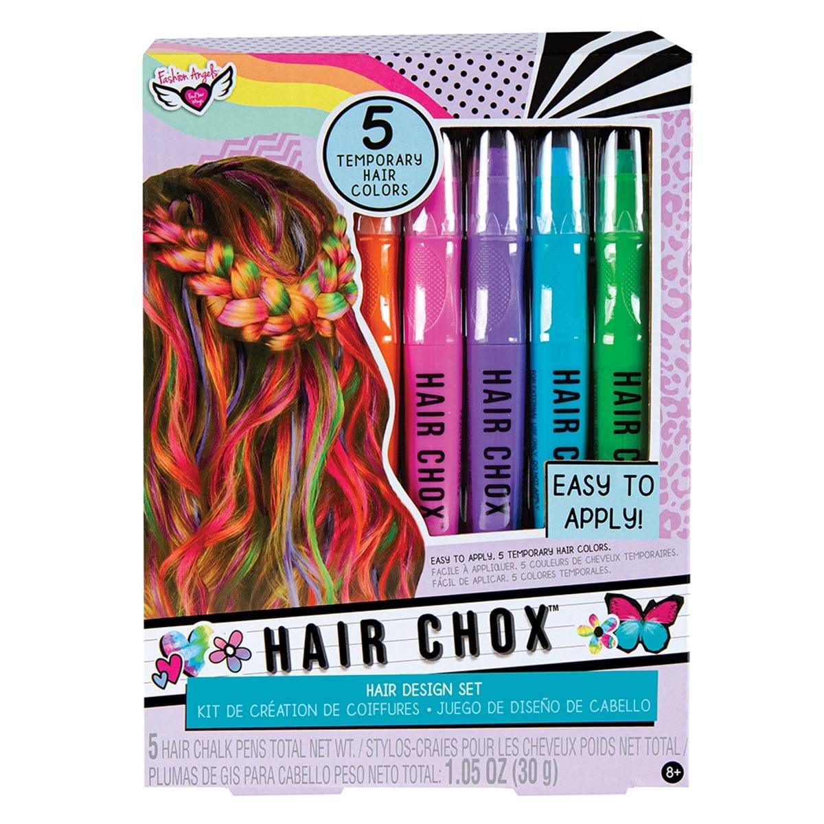 JOUET K.I.D. INC. Toys & Games Fashion Angels Hair Chox, Hair Chalks
