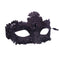 Buy Costume Accessories Black brocade lace masquerade mask sold at Party Expert
