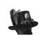 Buy Costume Accessories Black steampunk hat with feather for adults sold at Party Expert