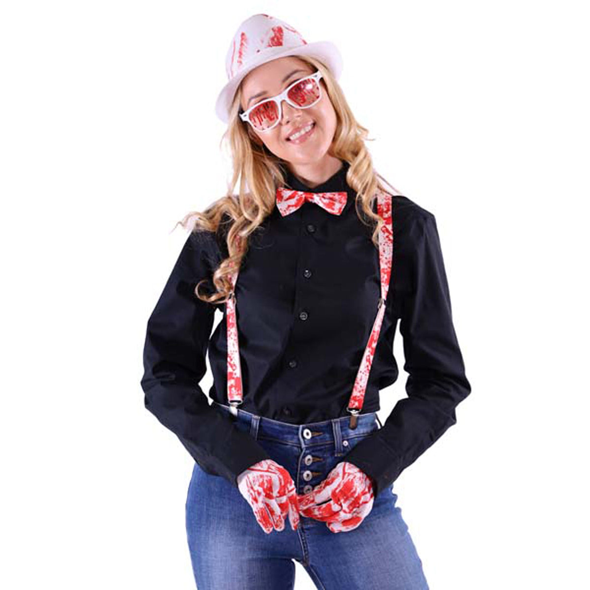KBW GLOBAL CORP Costume Accessories Bloody Accessory Kit for Adults 831687030734