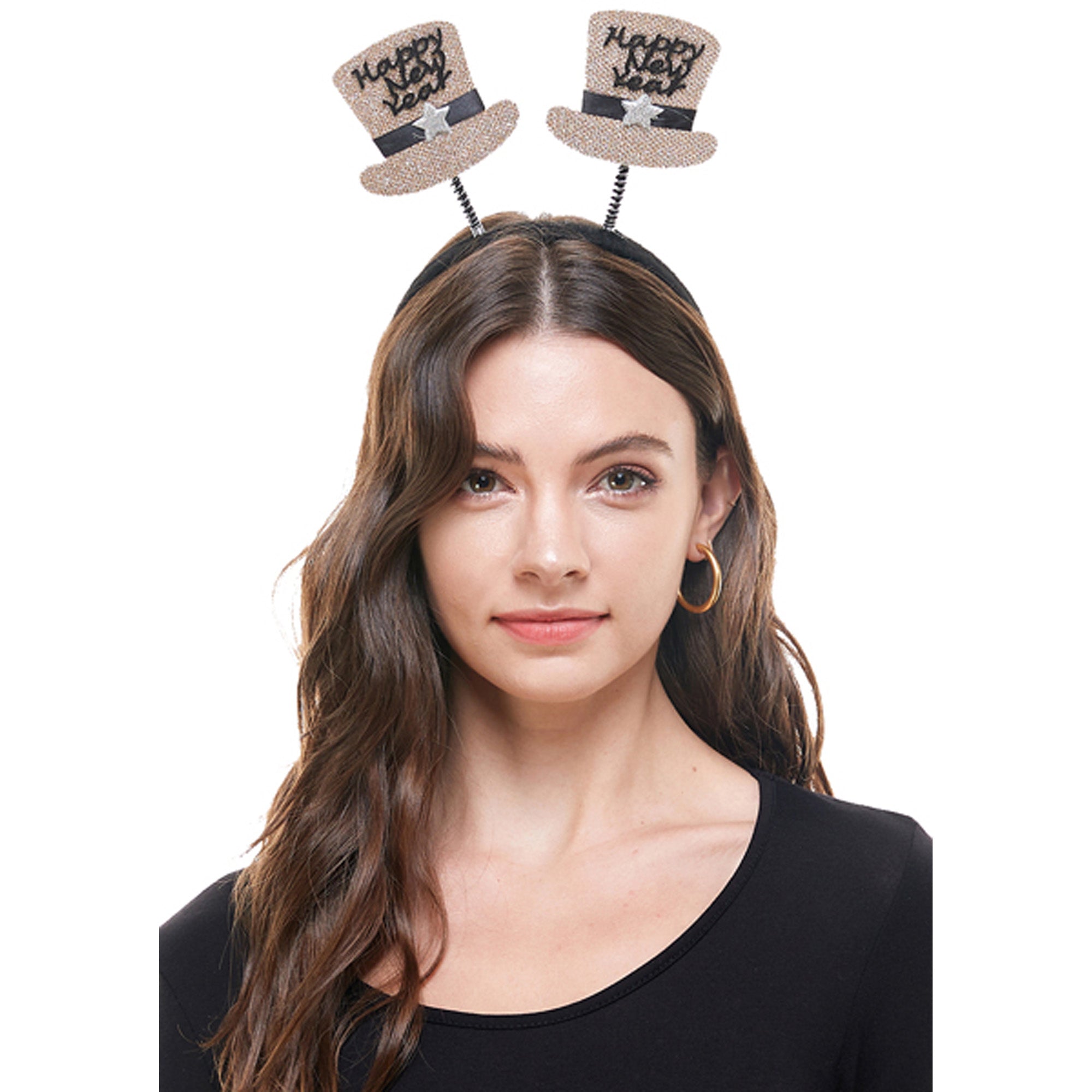 Happy New Year Hats Headband with Bow Assortment Party Expert