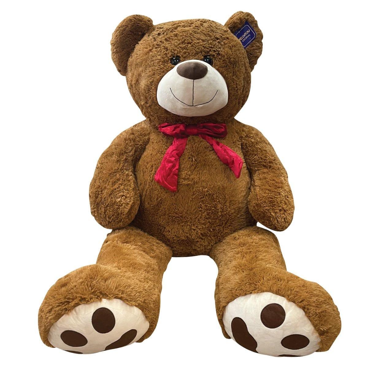 Buy Plushes Bear with bowtie plush, 60 inches - Assortment sold at Party Expert