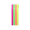 Buy Plasticware Neon Spoon Straws Assorted 50/pkg. sold at Party Expert