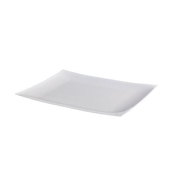 Buy Plasticware Rectangular Plates - Pearl 11.75 in. 10/pkg sold at Party Expert