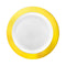 Buy plasticware Round Plates 7In., White & Gold, 10 Count sold at Party Expert