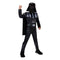 KROEGER Costumes Disney Star Wars Darth Vader Costume for Kids, Black Padded Jumpsuit