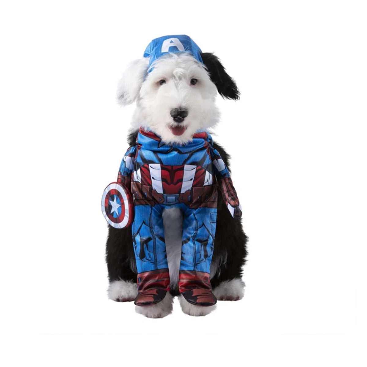 KROEGER Costumes Marvel Avengers Captain America Costume for Dogs