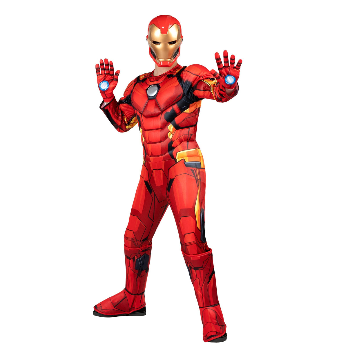KROEGER Costumes Marvel Avengers Iron Man Premium Costume for Kids