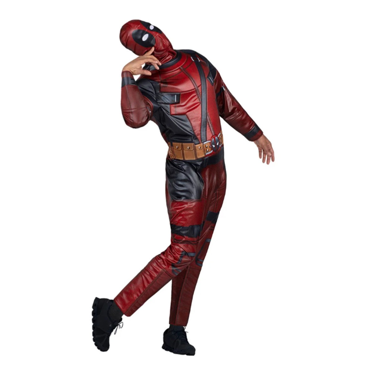 KROEGER Costumes Marvel Deadpool Costume for Adults, Padded Jumpsuit