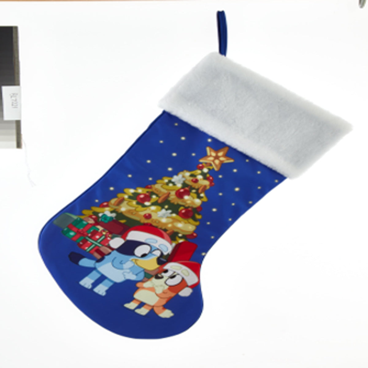 KURT S. ADLER INC Christmas Bluey, Christmas Stocking, 19 Inches, 1 Count