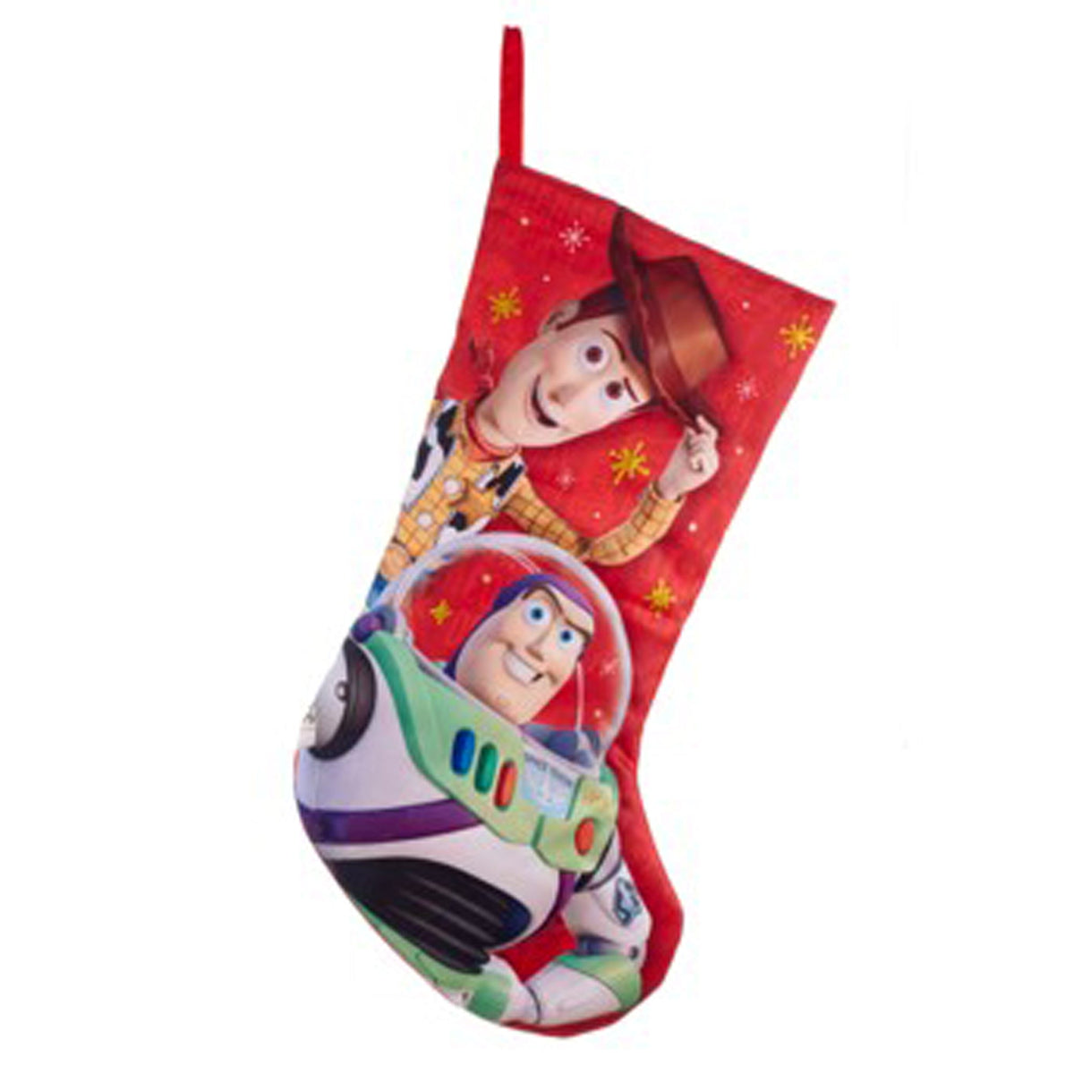 KURT S. ADLER INC Christmas Disney, Toy Story, Buzz and Woody Stocking, 19 Inches, 1 Count 086131499845