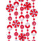 KURT S. ADLER INC Christmas Peppermint Candy Garland, 72 Inches, 1 Count 086131635946