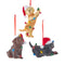 KURT S. ADLER INC Christmas Puppy Ornaments, Assortment, 3 Counts 086131639951