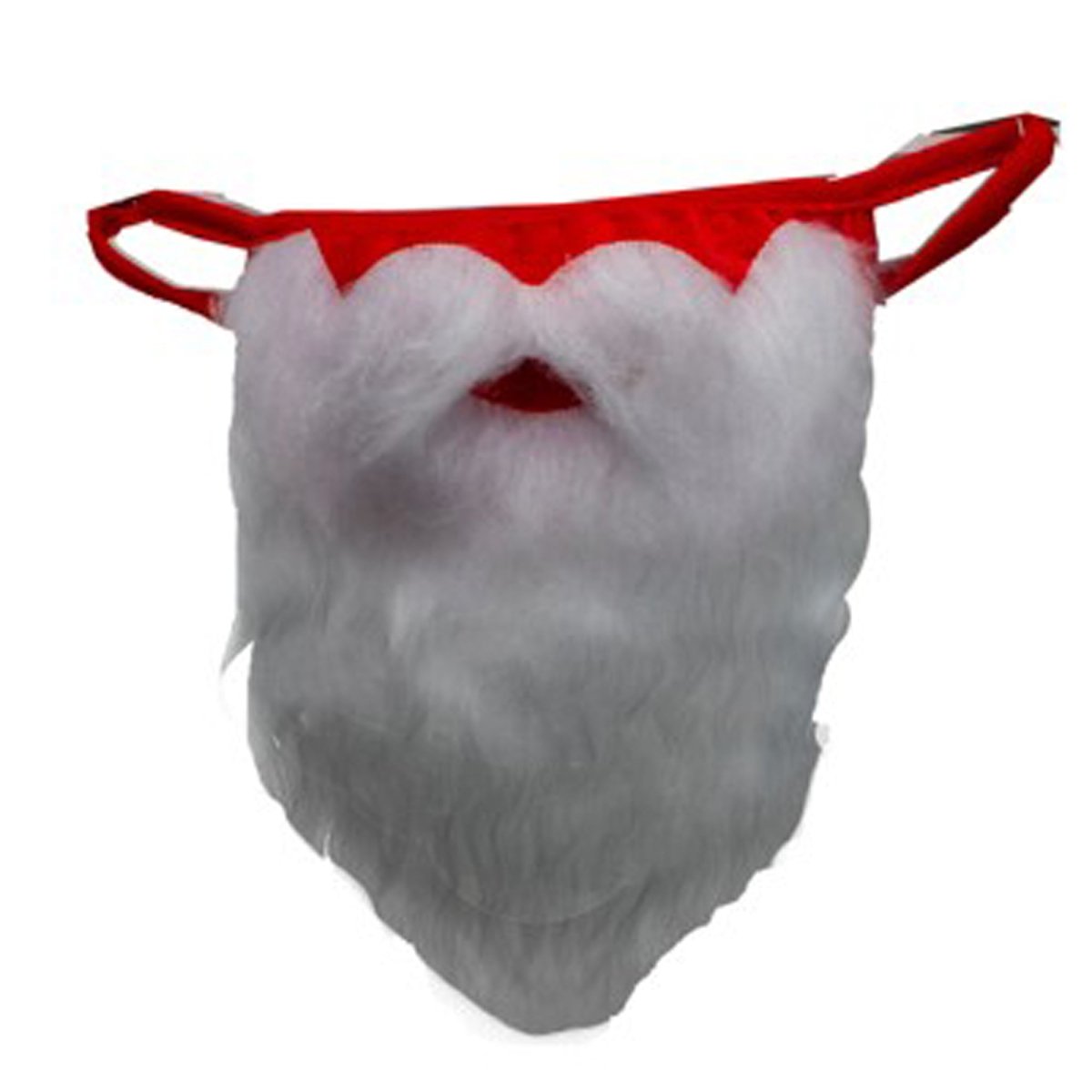 KURT S. ADLER INC Christmas Santa Beard Mask, 9,84 Inches, 1 Count 086131697791