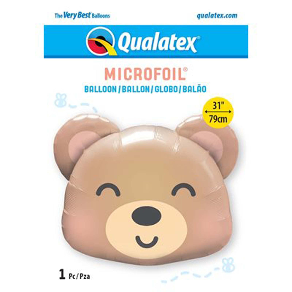 LE GROUPE BLC INTL INC Balloons Baby Bear Supershape Balloon, 31 Inches, 1 Count
