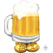 Buy Balloons Beer Mug Airloonz Standing Foil Air-Filled Balloon sold at Party Expert