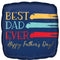 LE GROUPE BLC INTL INC Balloons "Best Dad Ever" Foil Balloon, 18 in