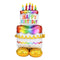 Buy Balloons Birthday Cake "Happy Birthday" Airloonz Standing Foil Air-Filled Balloon sold at Party Expert