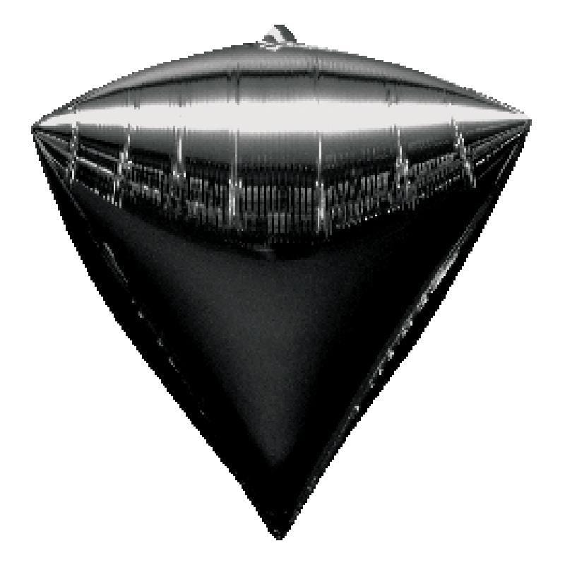 Buy Balloons Black Diamondz Balloon, 16 Inches sold at Party Expert