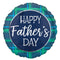 LE GROUPE BLC INTL INC Balloons Blue "Happy Father's Day" Foil Balloon 18 in