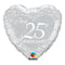 Buy Balloons Bon 25e Anniversaire Foil Balloon, 18 Inches sold at Party Expert