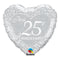 Buy Balloons Bon 25e Anniversaire Foil Balloon, 18 Inches sold at Party Expert