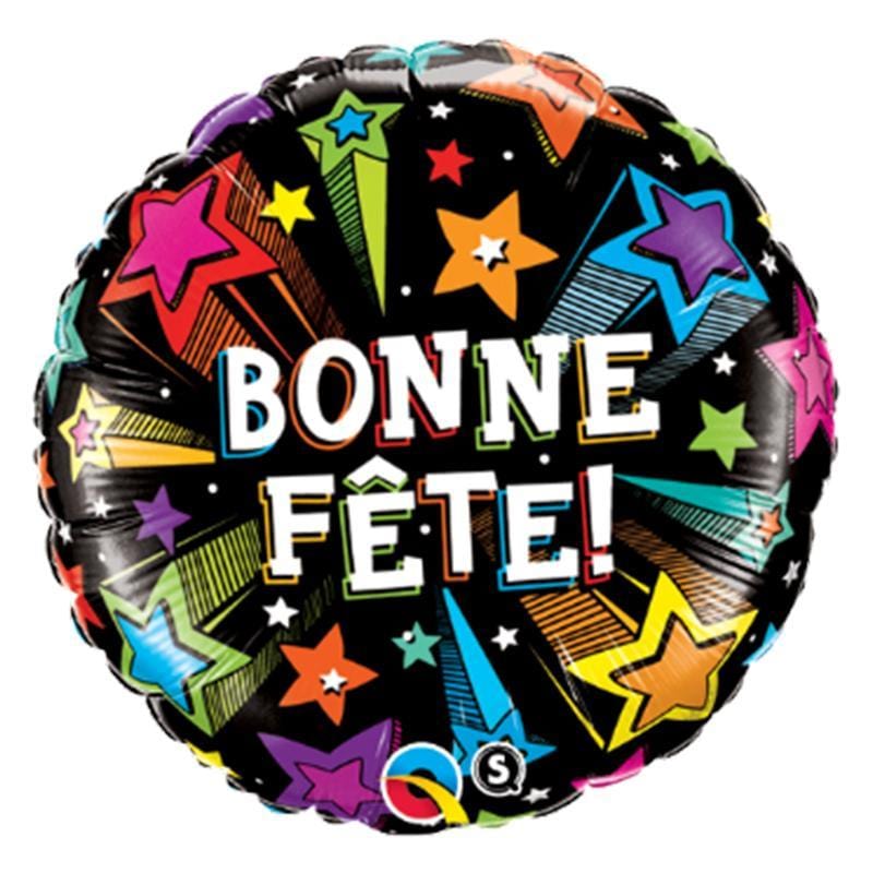 Buy Balloons Bonne Fête Foil Balloon, 18 Inches sold at Party Expert