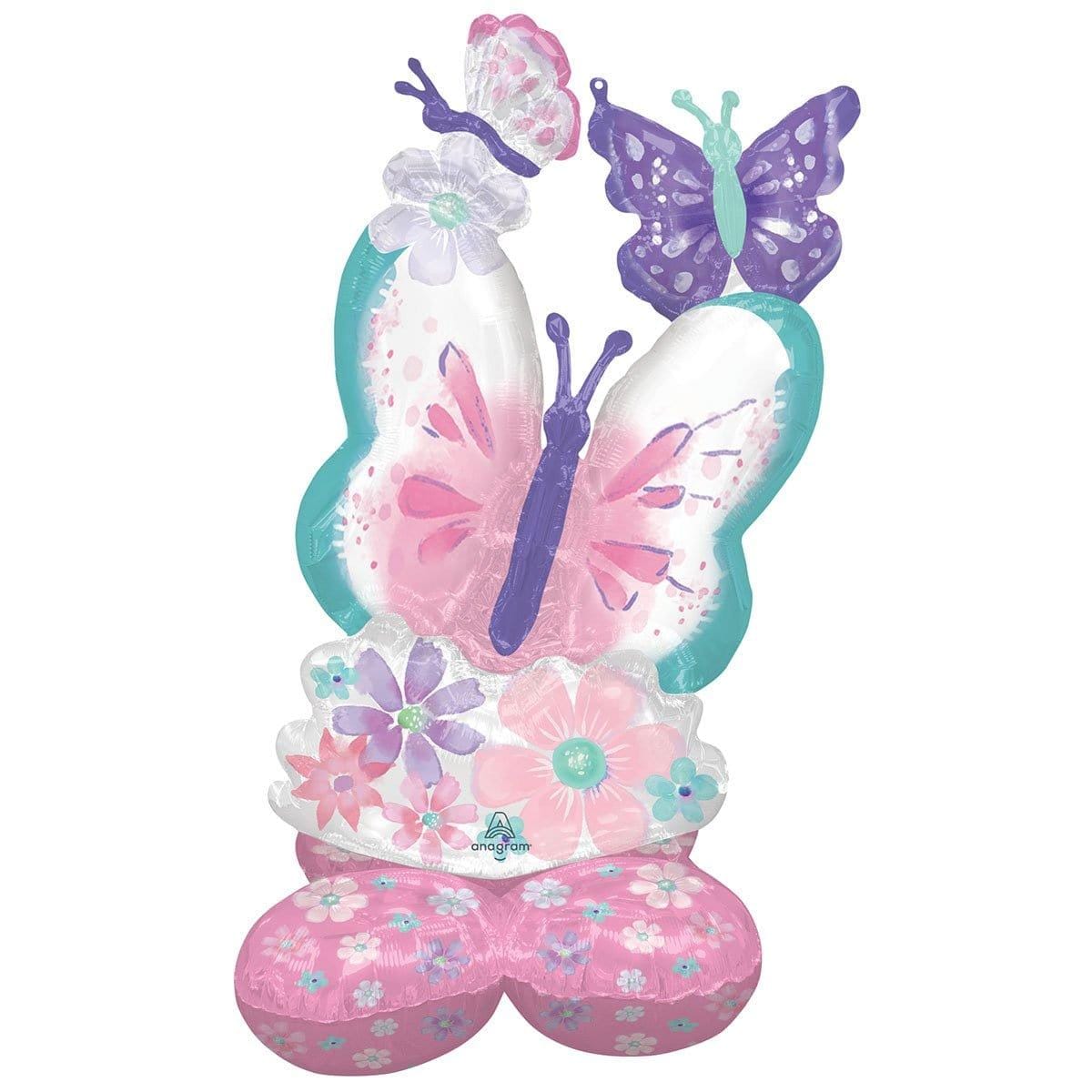 Buy Balloons Butterfly Airloonz Standing Foil Air-Filled Balloon sold at Party Expert